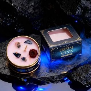 Vela aromatizada Lapislázuli-AROMA CRYSTAL